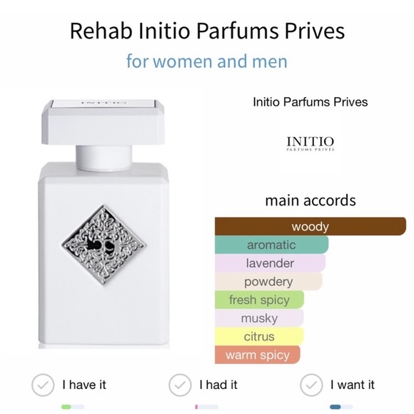 π€ Initio Extrait de Parfume Parfum REHAB 3.4 oz 90 ml - Picture 4 of 12